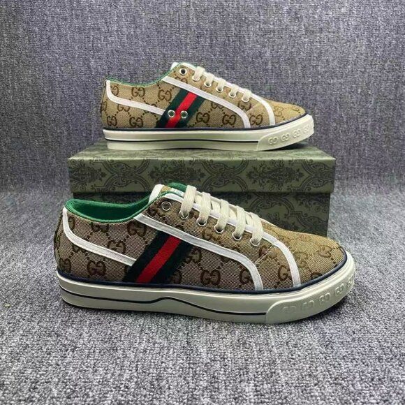 Gucci Women's Tan Sneakers - Picture 1 of 6